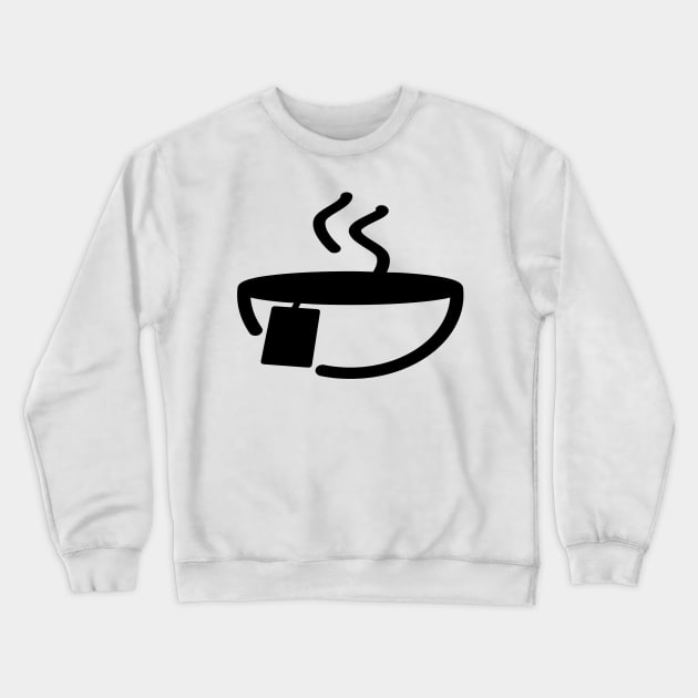 black tea Crewneck Sweatshirt by FromBerlinGift